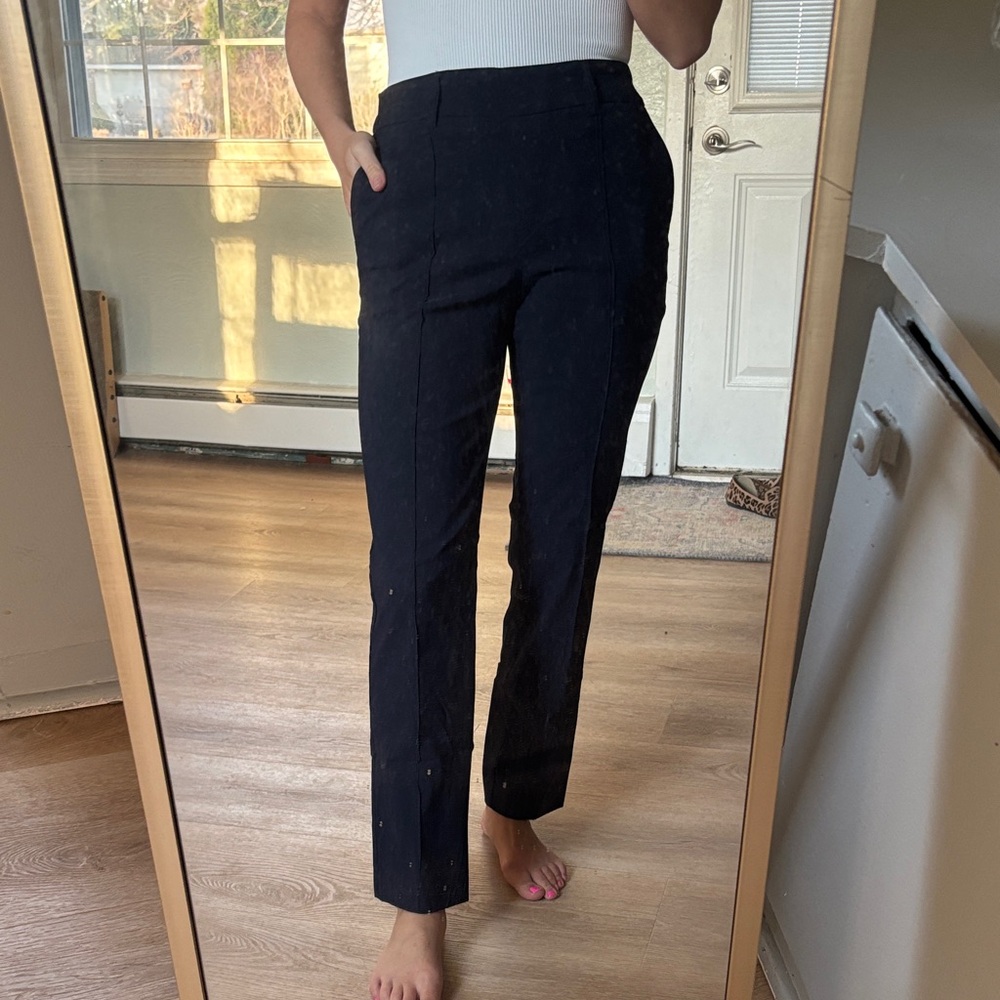 NWT Classic Women's Straight-Leg Dress Pants - Navy